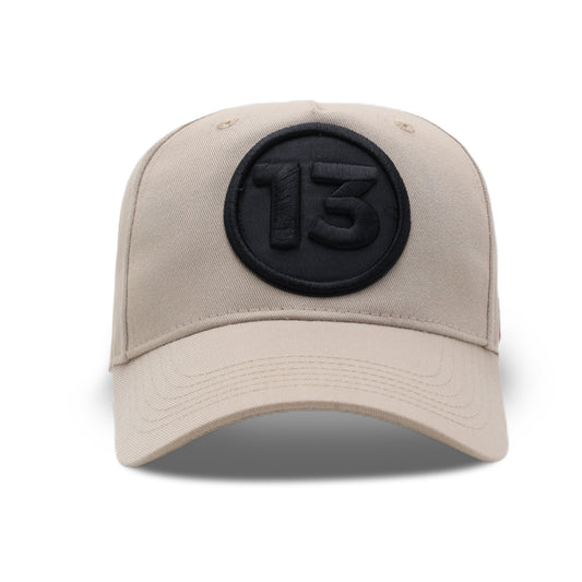 Beige JOYLIFE unisex cap with curved visor