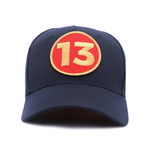 Blue JOYLIFE 13 NAVRED 2026 unisex cap with curved visor