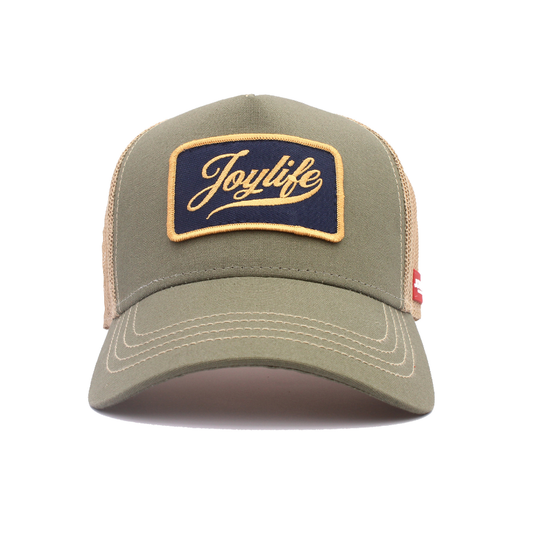 JOYLIFE Michigan Olive Cap with curved visor