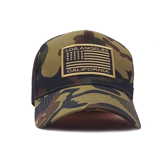 JOYLIFE Flag Camo Cap with curved visor