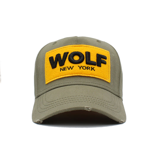 JOYLIFE WOLF Olive Cap with curved visor