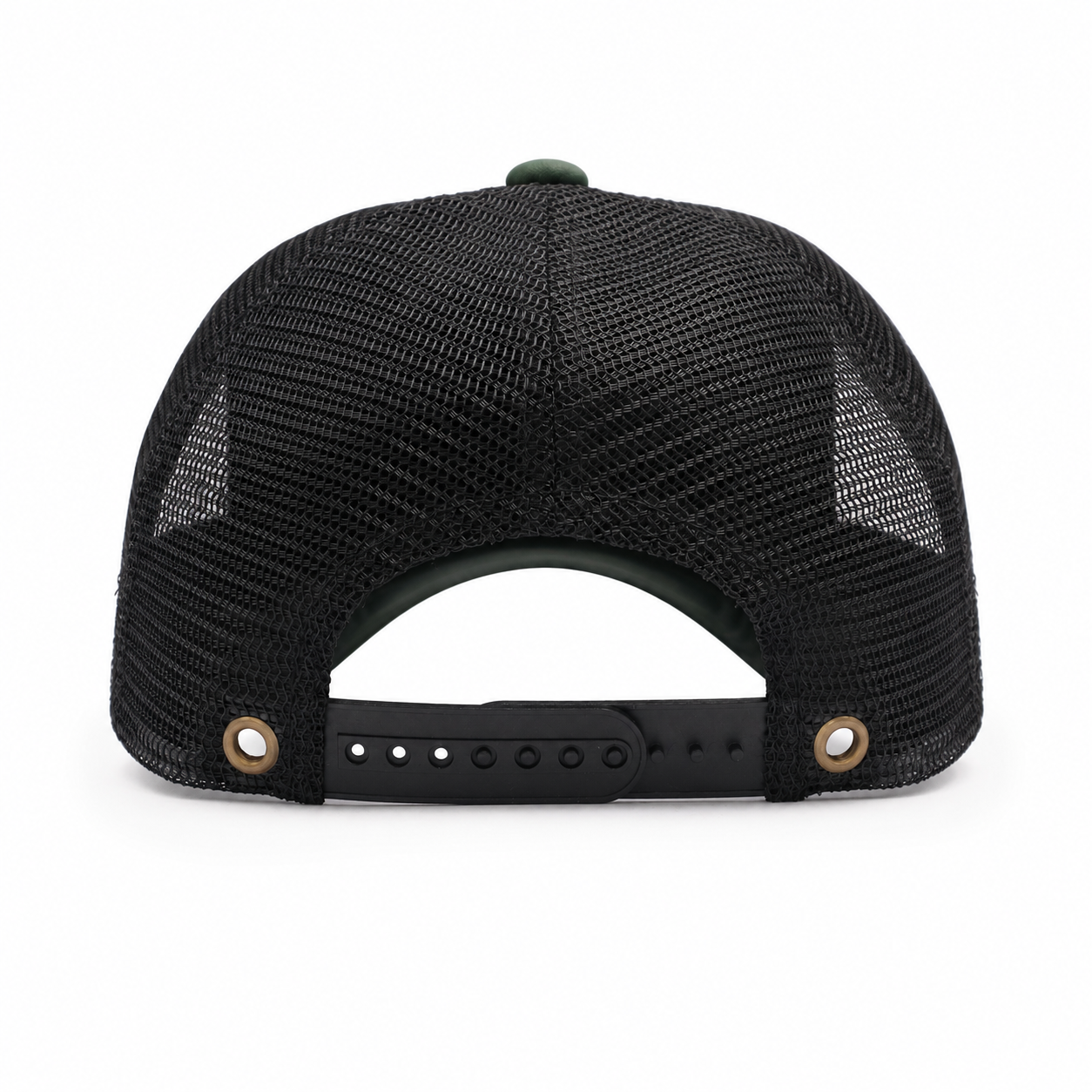 13 Black Green Cap
