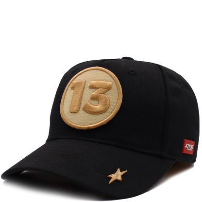 JOYLIFE SIGNATURE 13 Black Cap with tonal front patch
