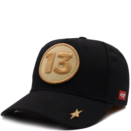 JOYLIFE SIGNATURE 13 Black Cap with tonal front patch