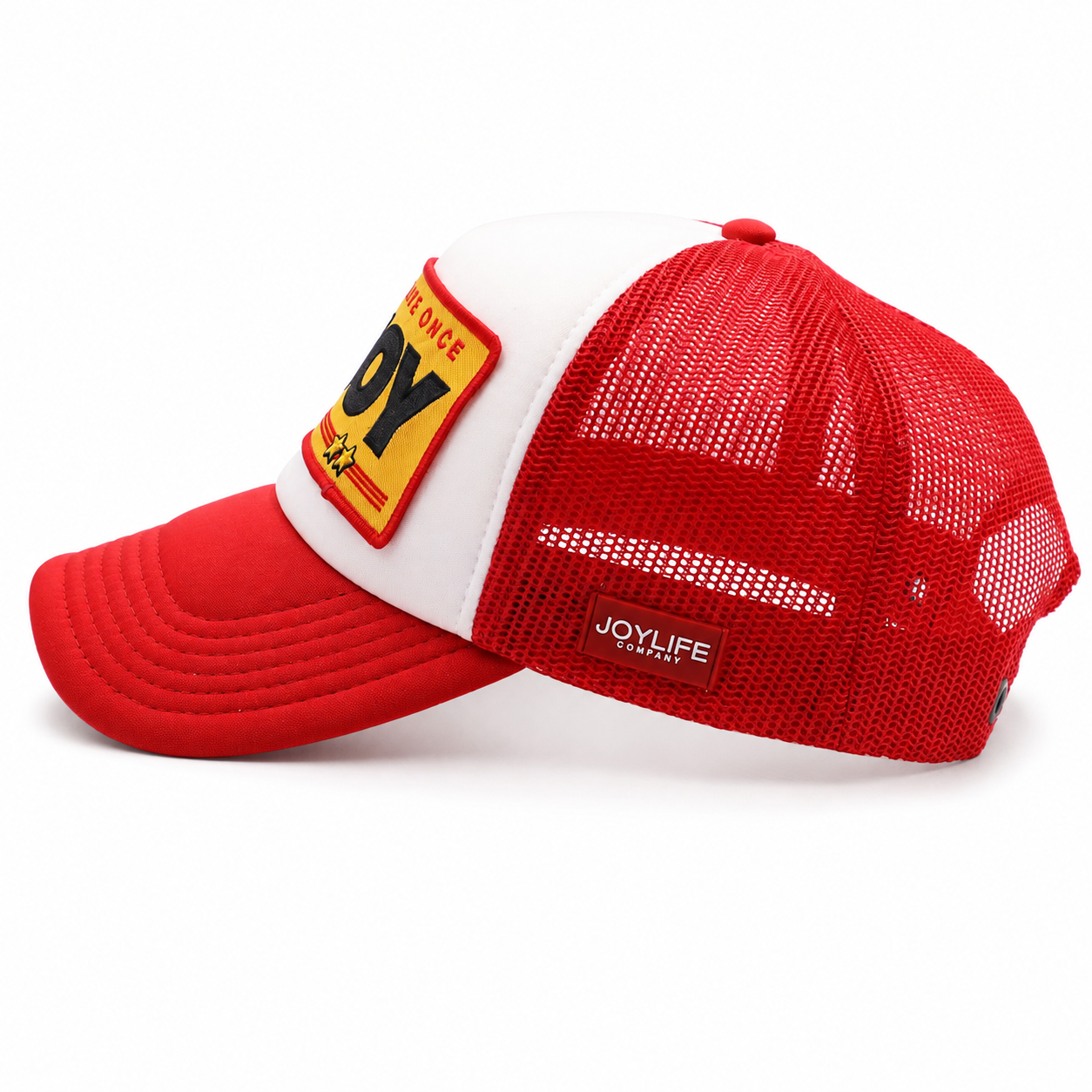 ENJOY Trucker Cap White / Red / Yellow