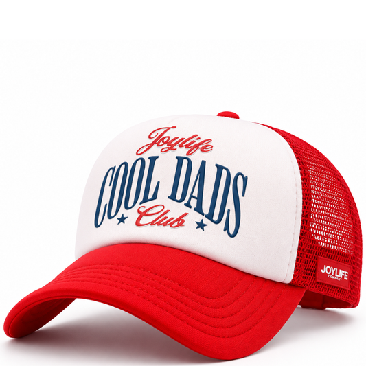 Cool Dads Club White Red CAP