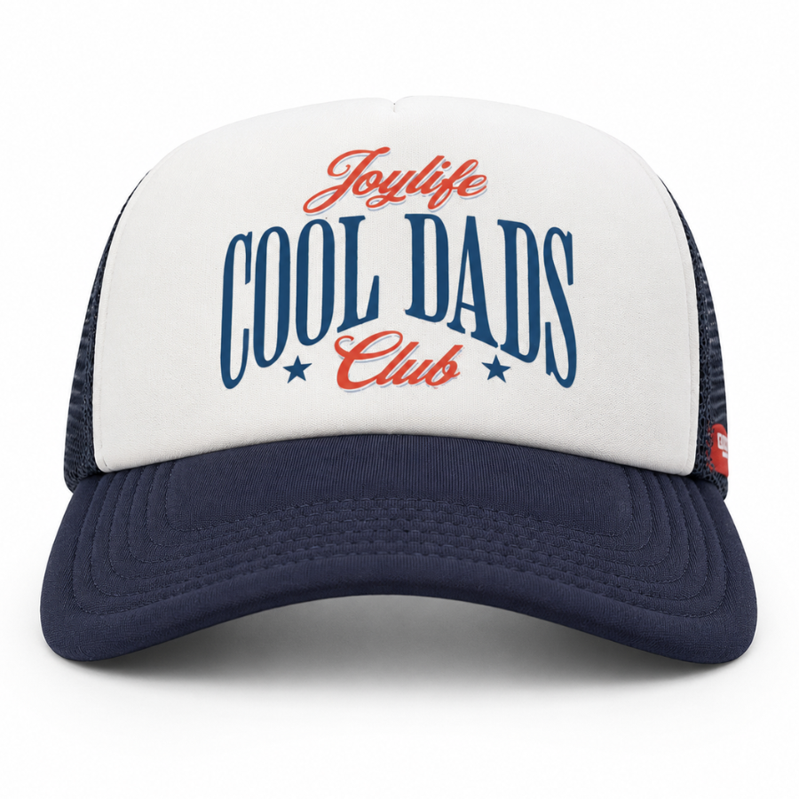Cool Dads White Navy
