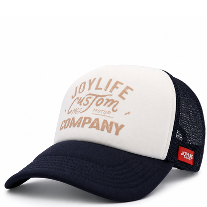 1967 White Navy Cap