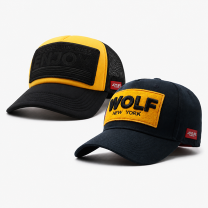 BLACK & GOLD PACK - 2 Caps