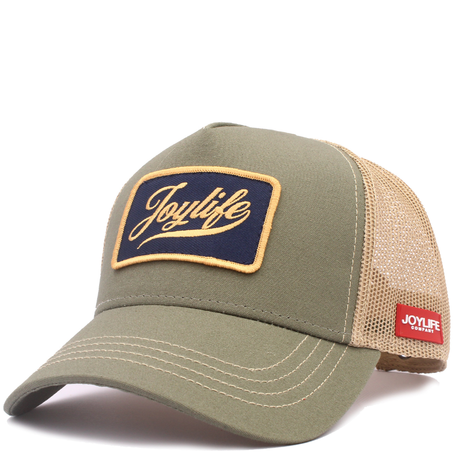 JOYLIFE Michigan Olive Cap with front embroidery