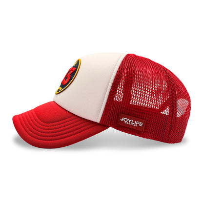 13 Good Luck White Red