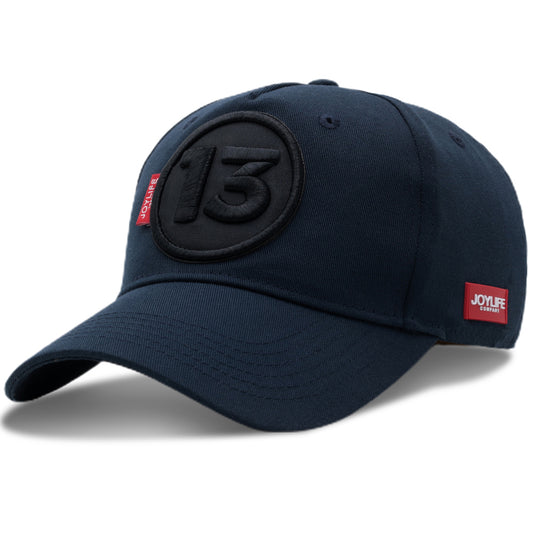 JOYLIFE 13 NAV24 navy blue cap with front embroidery