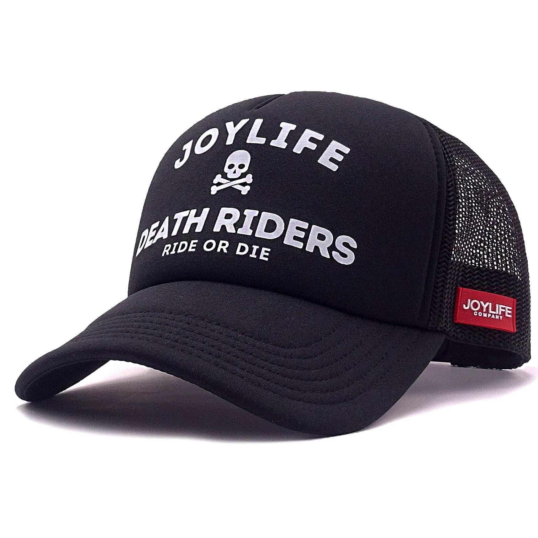 JOYLIFE DEATH RIDERS Black Cap with front embroidery