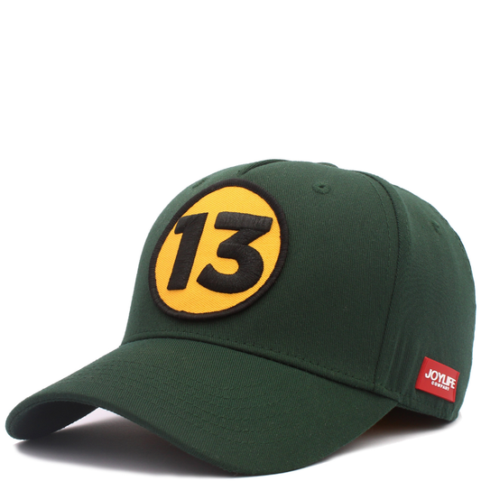 JOYLIFE Green cap with front embroidery